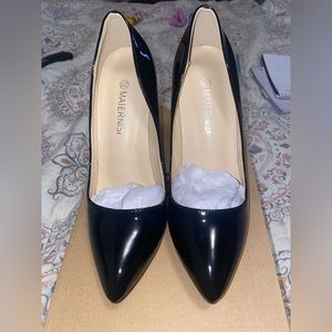 Black stiletto heels